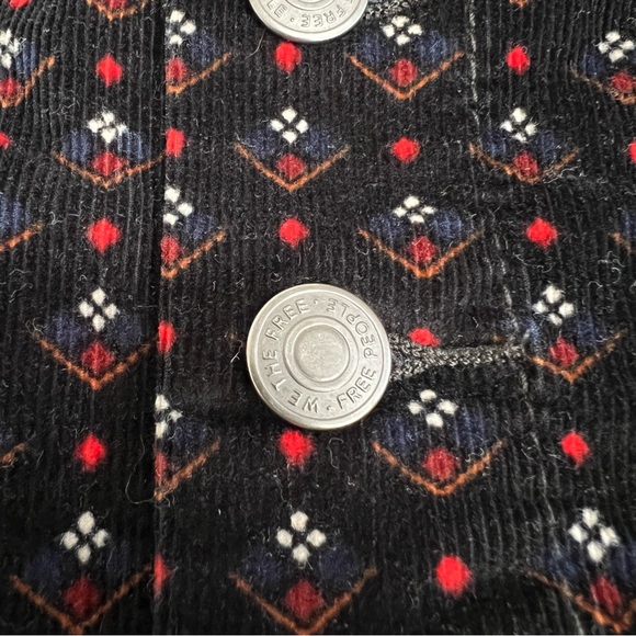 Free People We The Free Joanie Printed Corduroy Mini Skirt—26 - Picture 5 of 9